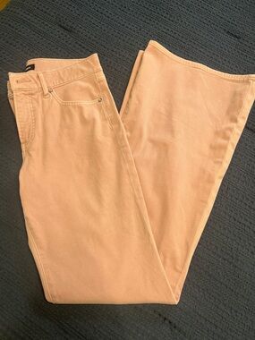 NWOT Women’s Pink High-Waist Wide-Leg Jeans